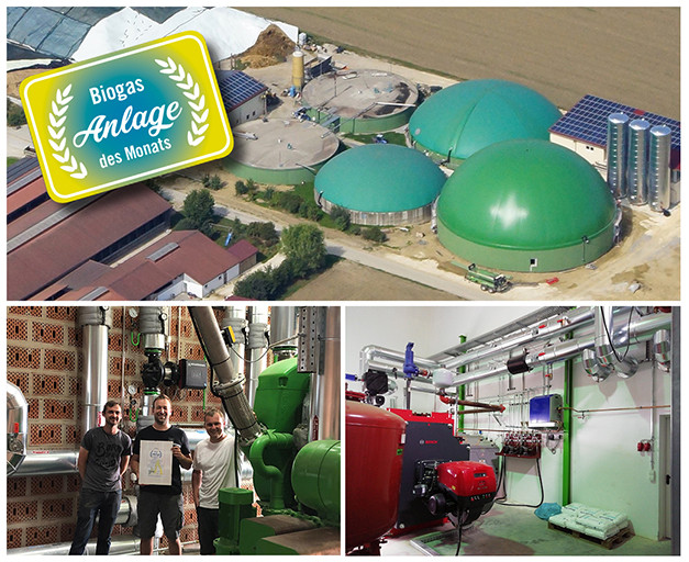 Biogasanlage Holzheim GmbH & Co KG - Anlage des Monats September 2019