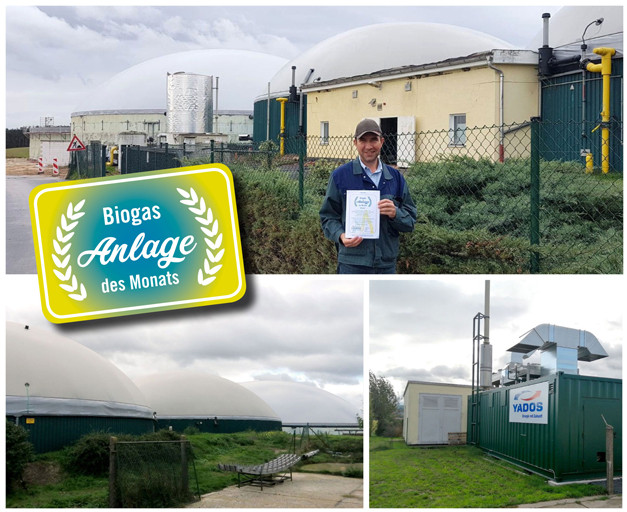 Biogasanlage Agrarprodukte Ludwigshof eG - Anlage des Monats Oktober 2019