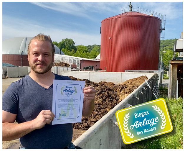 Sandsteinhof Kückmann Biogas GmbH & Co. KG - Anlage des Monats Mai 2020