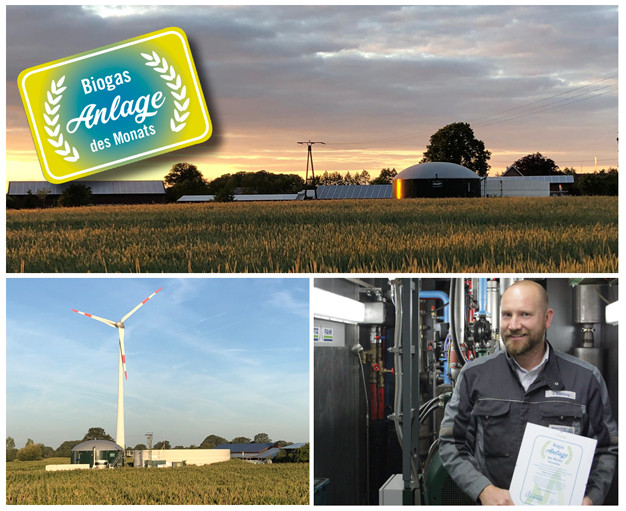 Biogasanlage Hof Büdding - Anlage des Monats November 2020