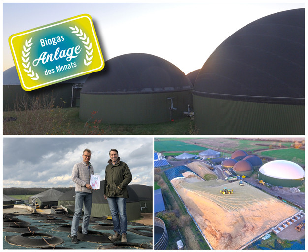 Biogas Hof Obdrup - Anlage des Monats Mai 2021
