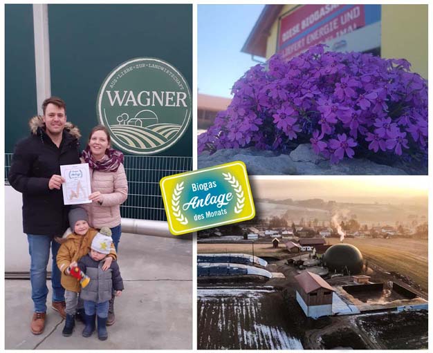 Wagner Biogas GBR - Anlage des Monats Januar 2022