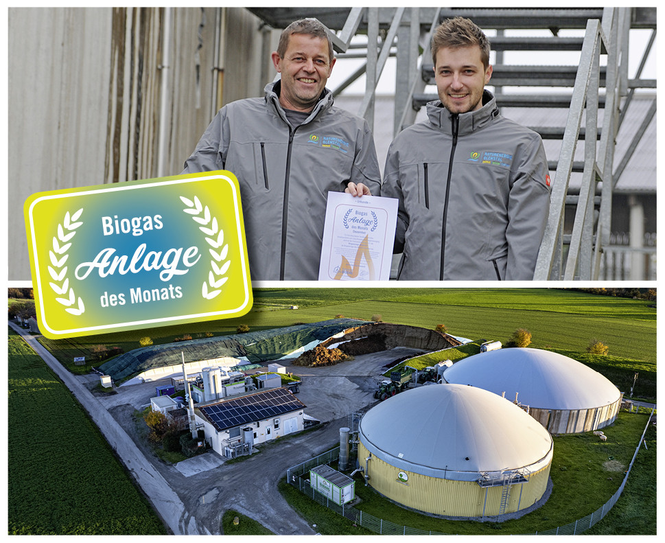 Biogasanlage Haldenhof - Anlage des Monats Dezember 2022
