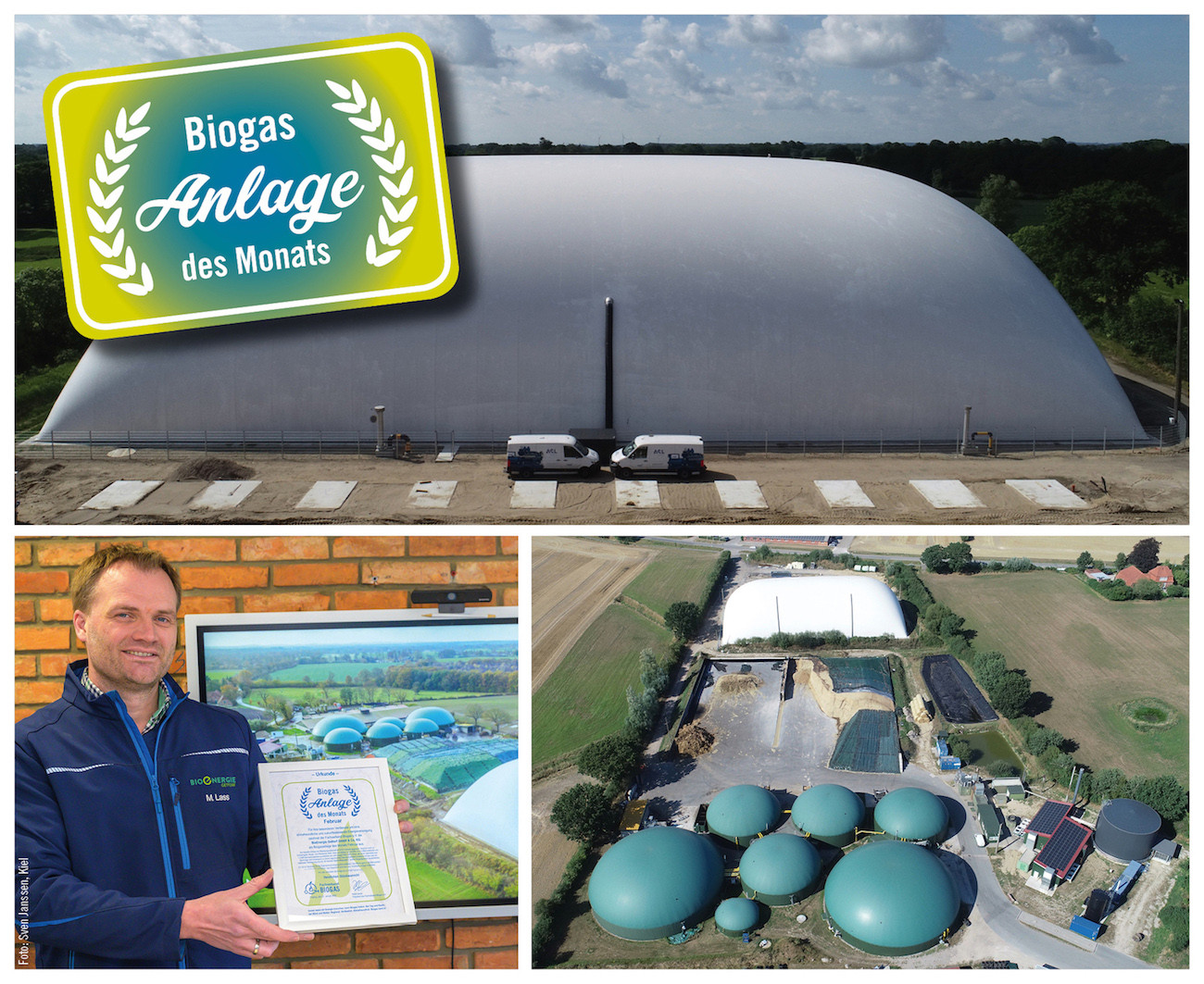 BioEnergie Gettorf GmbH & Co. KG - Anlage des Monats Februar 2023