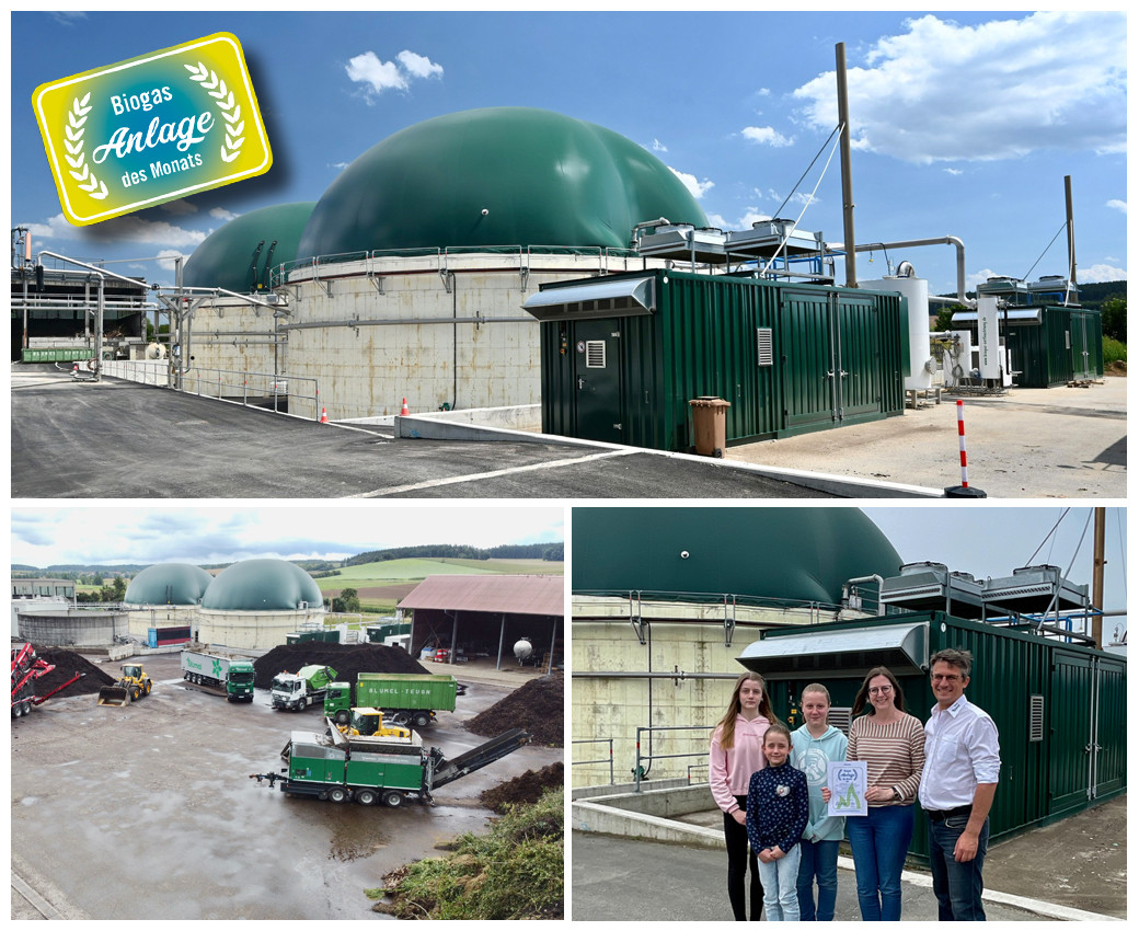 Biogasanlage Blümel GmbH - Anlage des Monats Mai 2023