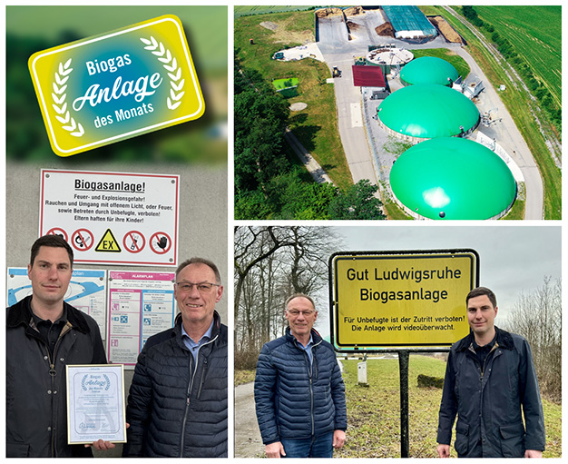 Schrödel Biogas GbR - Anlage des Monats Februar 2024