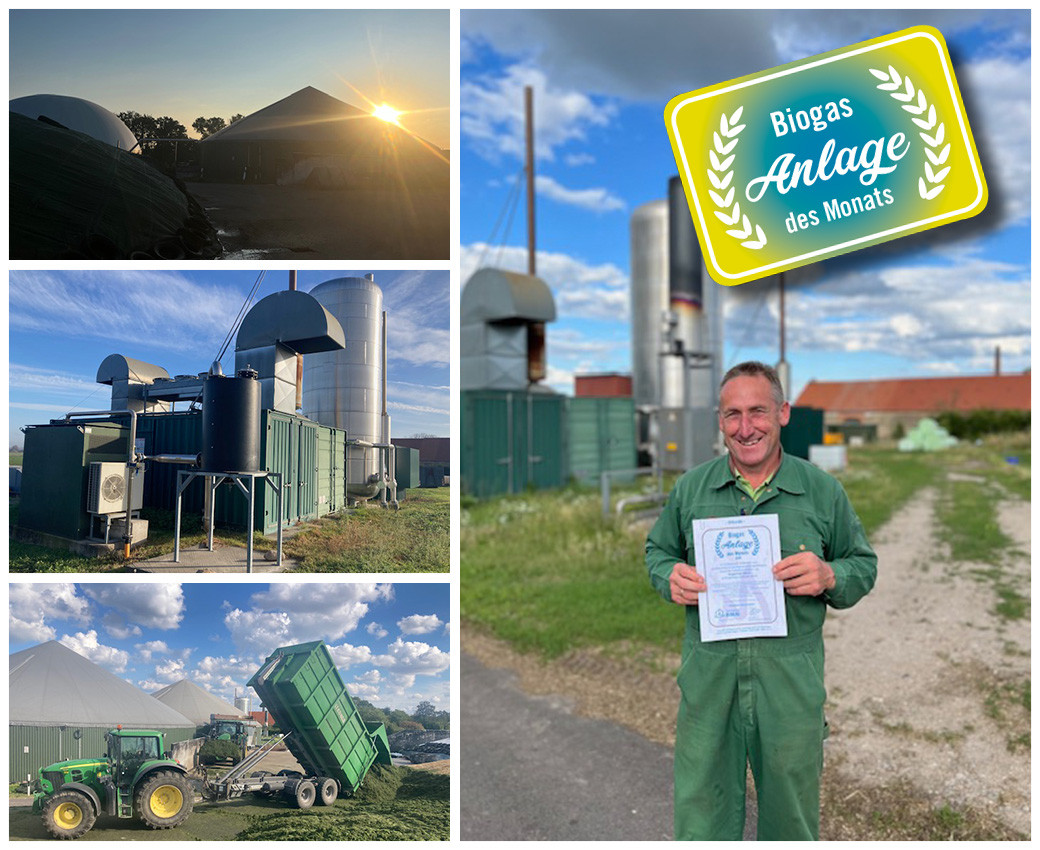 Biogasanlage Ribbeck - Anlage des Monats Juli 2024